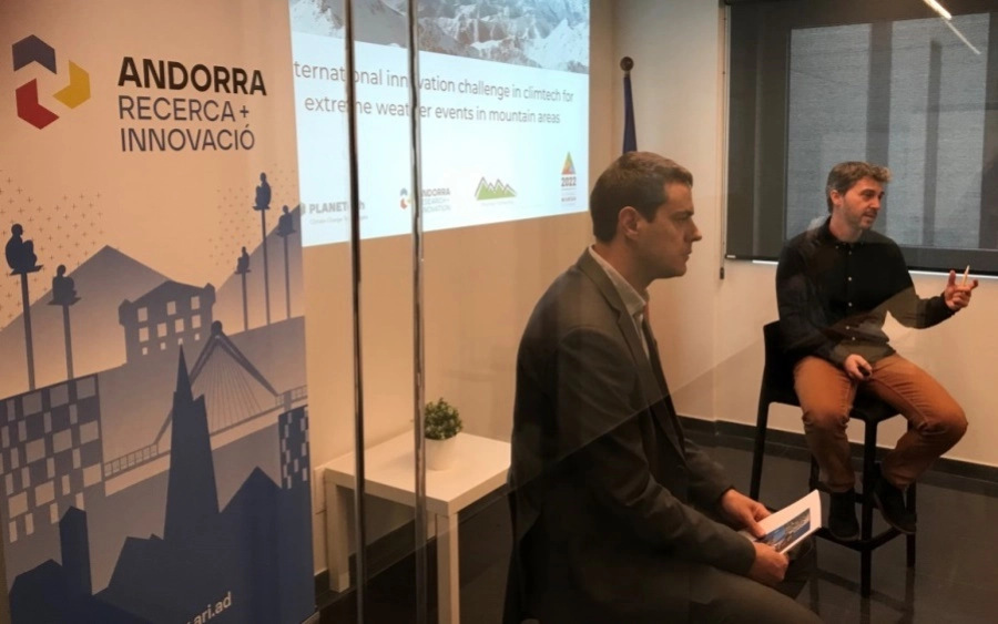 Andorra Recerca + Innovació promotes an international challenge to find technological solutions to deal with extreme weather phenomena in mountain areas